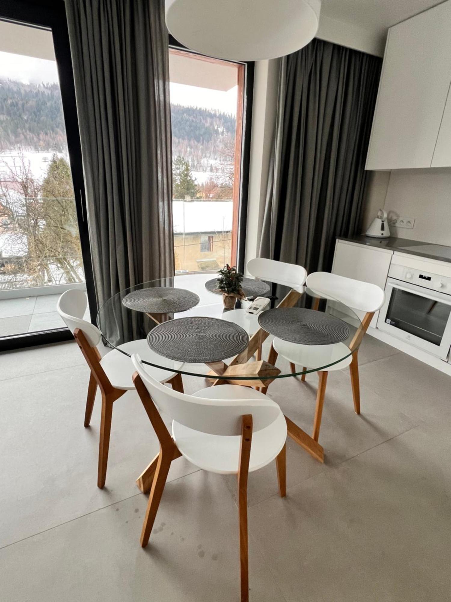 Krysztal Gorski Apartament Z Sauna Szczyrk Buitenkant foto